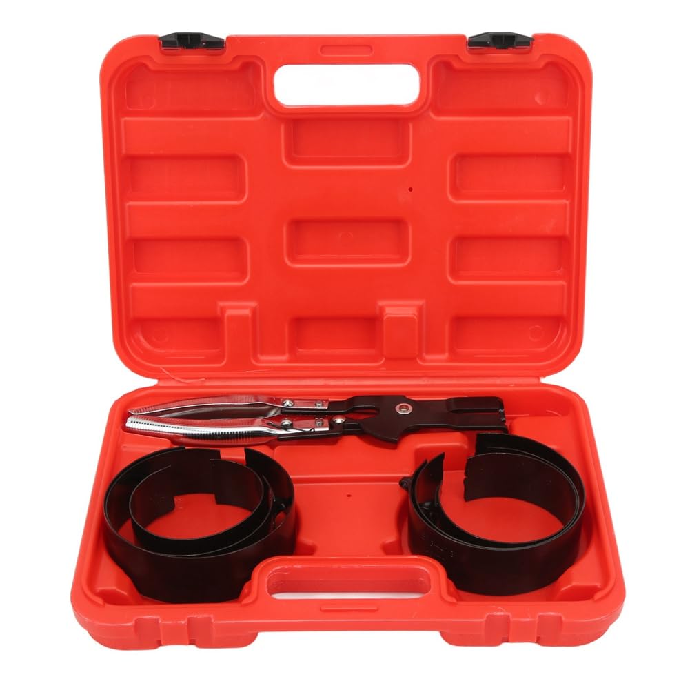Set di Compressori per Anelli di Pistone Universali Compatibili per la Manutenzione Auto con 6 Opzioni di Dimensione della Banda.