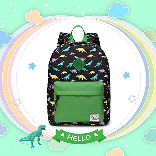 Preschool Backpack,Vaschy Little Kid Backpacks for Boys with Chest
