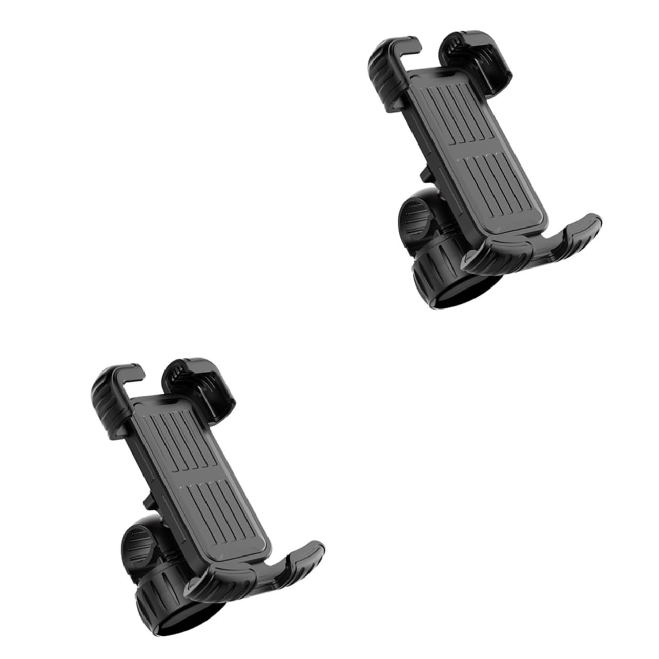 Gadpiparty 2pièces Support De Téléphone Vélo Scooter Antichoc Et Antidérapant Compatible avec Guidons Support pour Smartphone Et Navigation Durable