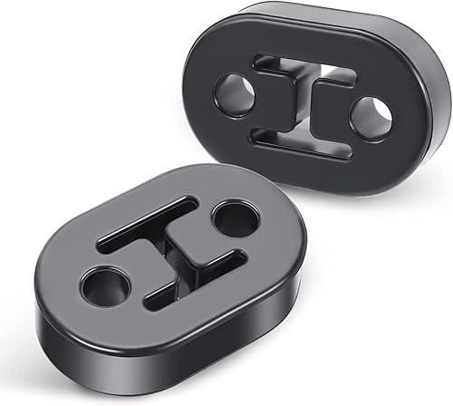 Vista 11 de DNA MOTORING EXA-IN-002 - Silenciador universal de poliuretano para escape, aislador, soporte de buje, 4 agujeros