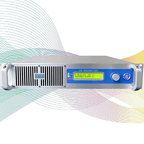 FM Broadcast Transmitter 300W FM Broadcasting Transmitter 300watt Long Range for Church Radio Station Professional Transmitter for Radio Broadcasting