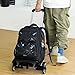 Imagen de MOGSA Mochila escolar impermeable con ruedas para niños