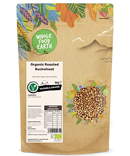 Wholefood Earth Organic Roasted Buckwheat 1kg