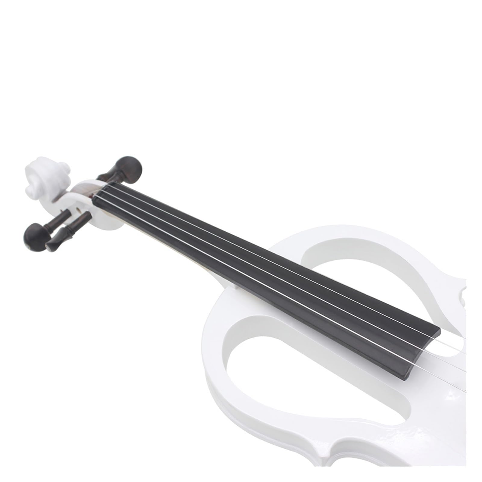 Anfänger Geige 4/4 Elektrische Violine Stumm Ahorn Körper Elektrische Violine Mit Bogen Fall Kopfhörer Anschluss Kabel Violine Teile Zubehör