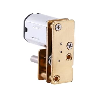 Reduction Motor, 1pc Metal DC 6V 100RPM Micro Electric Geared Motor Speed Reduction Geared Box geared motor Electric Gear Box