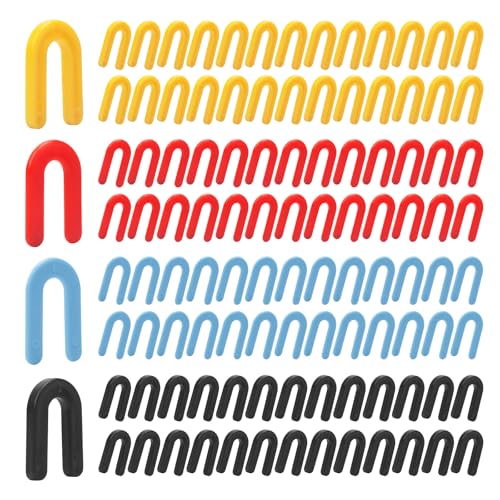 1200Pcs Horseshoe Shims, Plastic Shims, U Shims, Tile Shims, Window Shims