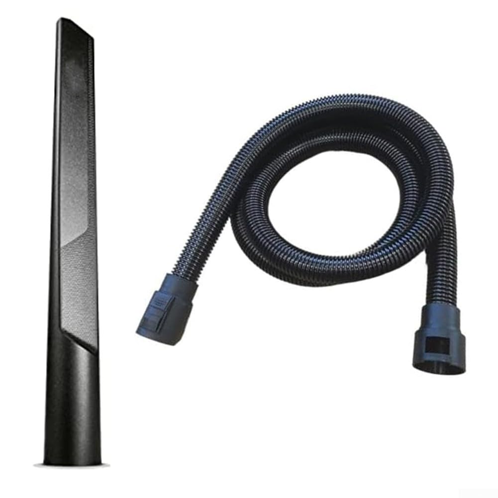 Tuyau de rechange et suceur plat pour aspirateurs Karcher NT20 30 WD1 WD2 WD3 WD4 WD5 WD6 Numéro de pièce 2.863-305.0 avec double connecteurs pivotants (3,5 m)