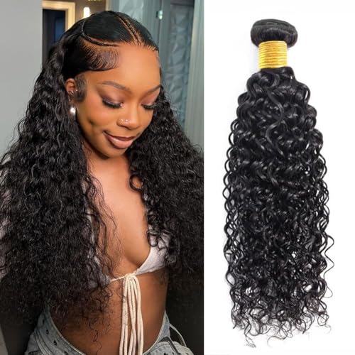 Cheveux humains brésiliens vierges vallbest extensions ondulées 50cm contre le manque de volume