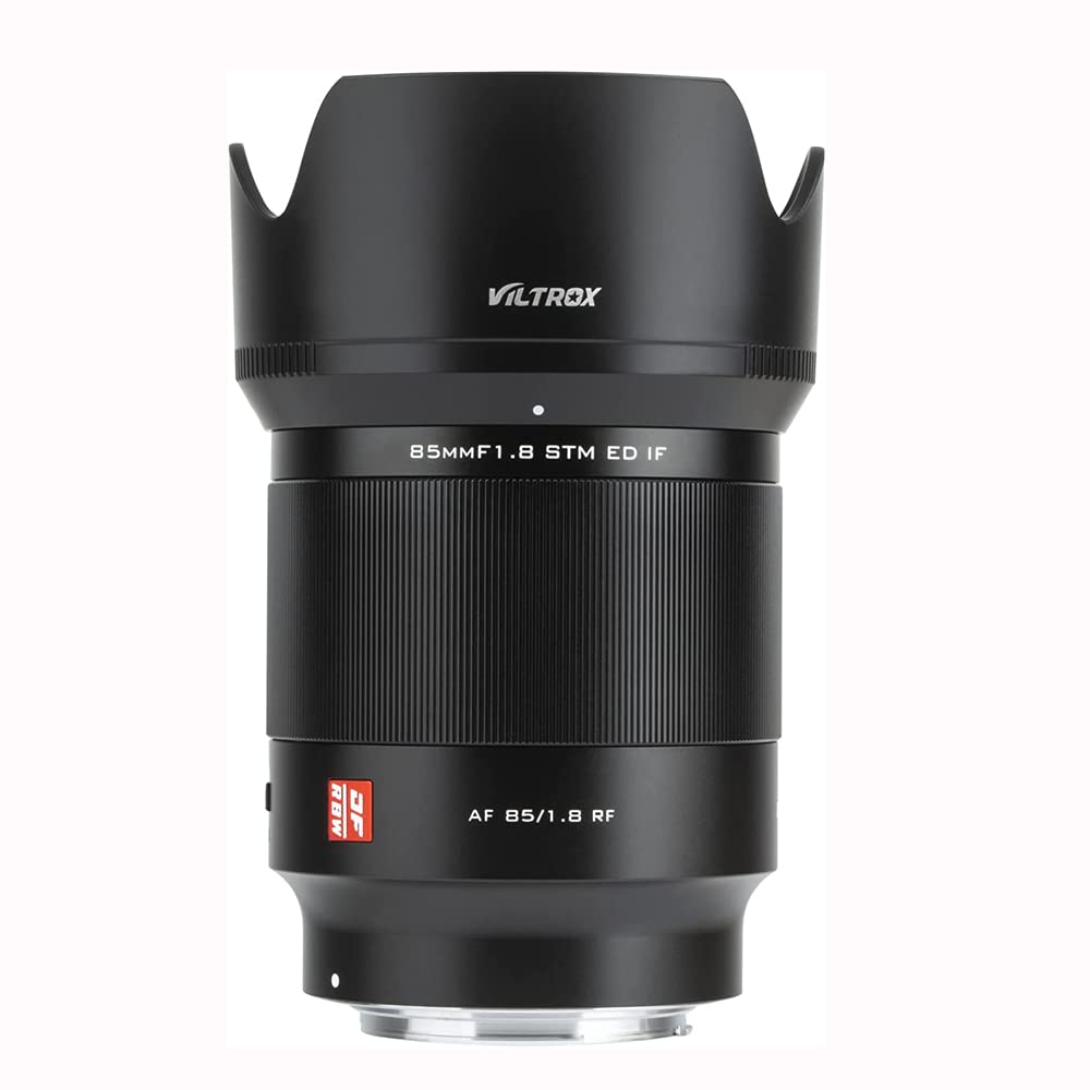 VILTROX 85MM f/1.8 F1.8 STM Auto Focus Full Frame Medium Telephoto Large Aperture Lens for Canon RF-