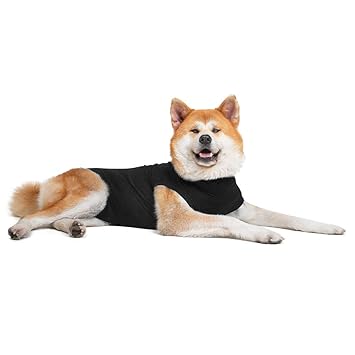 Suitical Recovery Suit for Dogs - Black - Size XX-Large