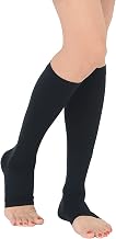 Forare High Socks, Refreshing, Tightening, Compression, Open Toe, Strong Pressure, 3D Heel Design