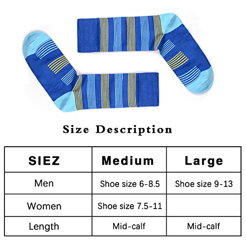 7DayOtter Modal Odor Resistant Dress Socks for Men Cotton Business Crew Socks Patterned Dress Socks Funny - Image 6