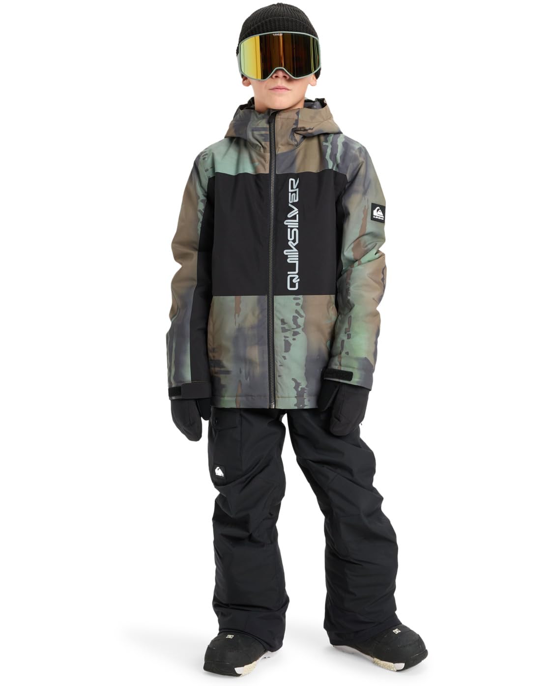 Quiksilver Jungen Side Hit Block Jacket Weste (1er Pack)