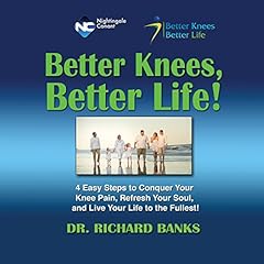 Diseño de la portada del título Better Knees, Better Life