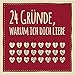 Produktbild 24 Gründe, warum ich dich liebe: Adventskalender zum Ausfüllen, Eintragen, Verschenken - Geschenk für Paare, Partnerin, Freund, Freundin (Advent)