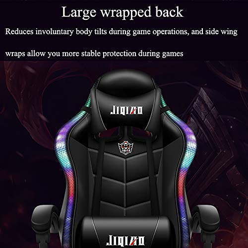 JW-YZWJ Ergonomic Gaming Chair with LED Lights - Image 5