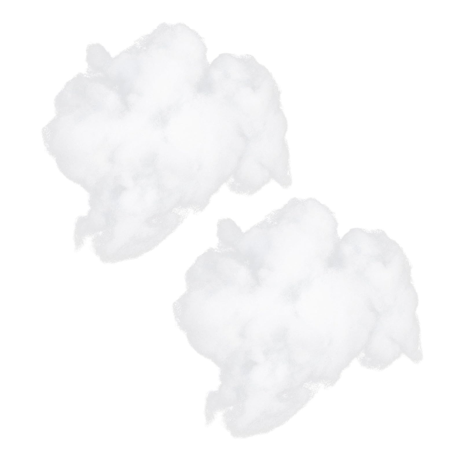 POPETPOP Relleno de Poliéster Blanco de 600 G para Cojines y Peluches, Ligero y Fácil Mantenimiento, Adecuado para Manualidades y Bricolaje DIY