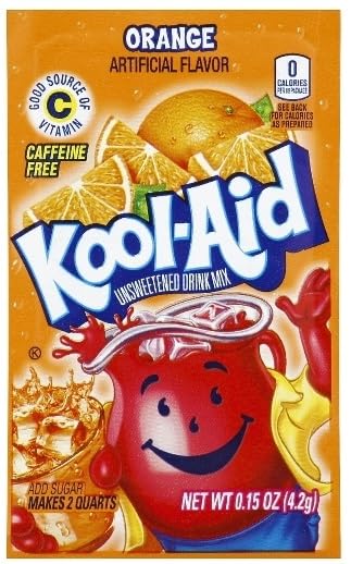 Miniatura 3 de Kool-Aid - Paquetes de mezcla de bebidas, cereza, naranja, uva, limonada y ponche tropical, cada paquete hace 2 cuartos (paquete de 30), con