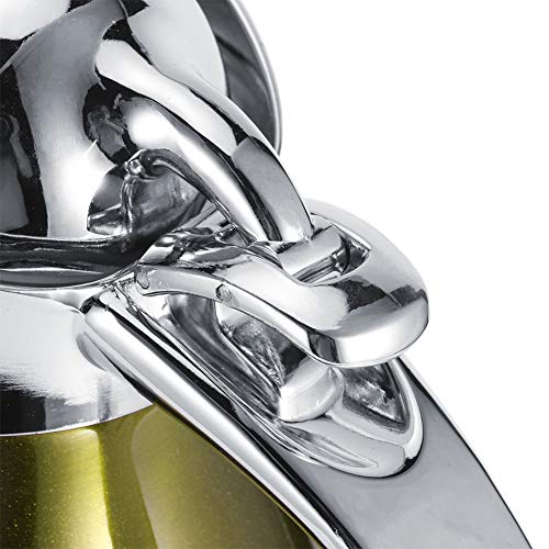Chaleira de aço inoxidável à prova de vazamento à prova de ferrugem,(Type A alloy handle gold, 1.5L)