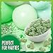 Sour Bears Gummy Candy | 1 Pound Bag | Dye Free Candy | Gelatin Free Soft Green Candies | Jelly Bears for Candy Buffets & Dessert Decorating | Green Apple Flavor