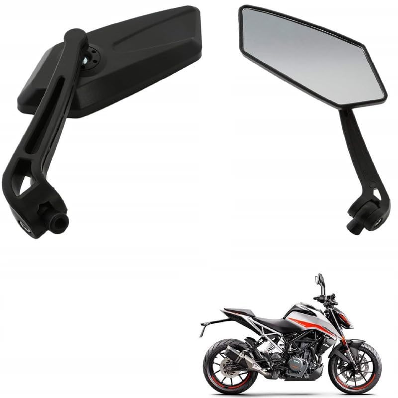 Zombieeast Bike Universal Rear View Side Mirrors For Bajaj Pulsar NS 150