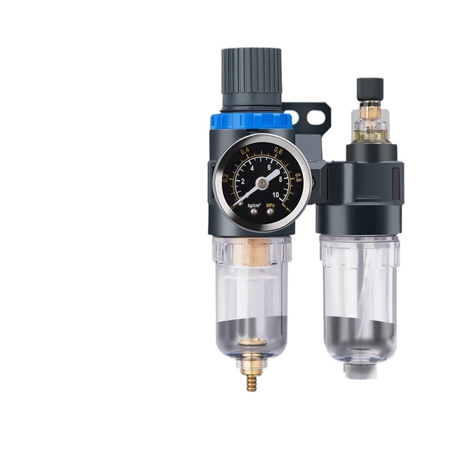 AYNRJKKX FRL Air Filter Pressure Regulator Lubricator Combined Automatic Drain with Gauge AFC2000 AFC2000D(AFC2000D)