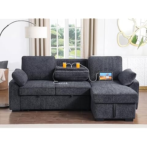 L-Shaped Sleeper Sofa by FANYE Cover