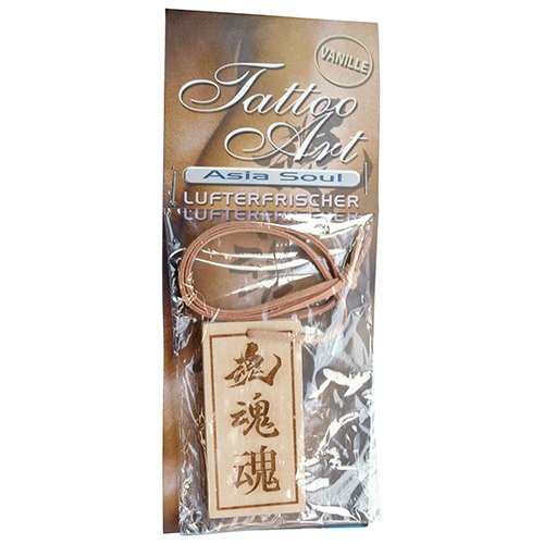 Preisvergleich Produktbild Cartrend 4009810 Holz-Lufterfrischer Asia Soul, Vanille