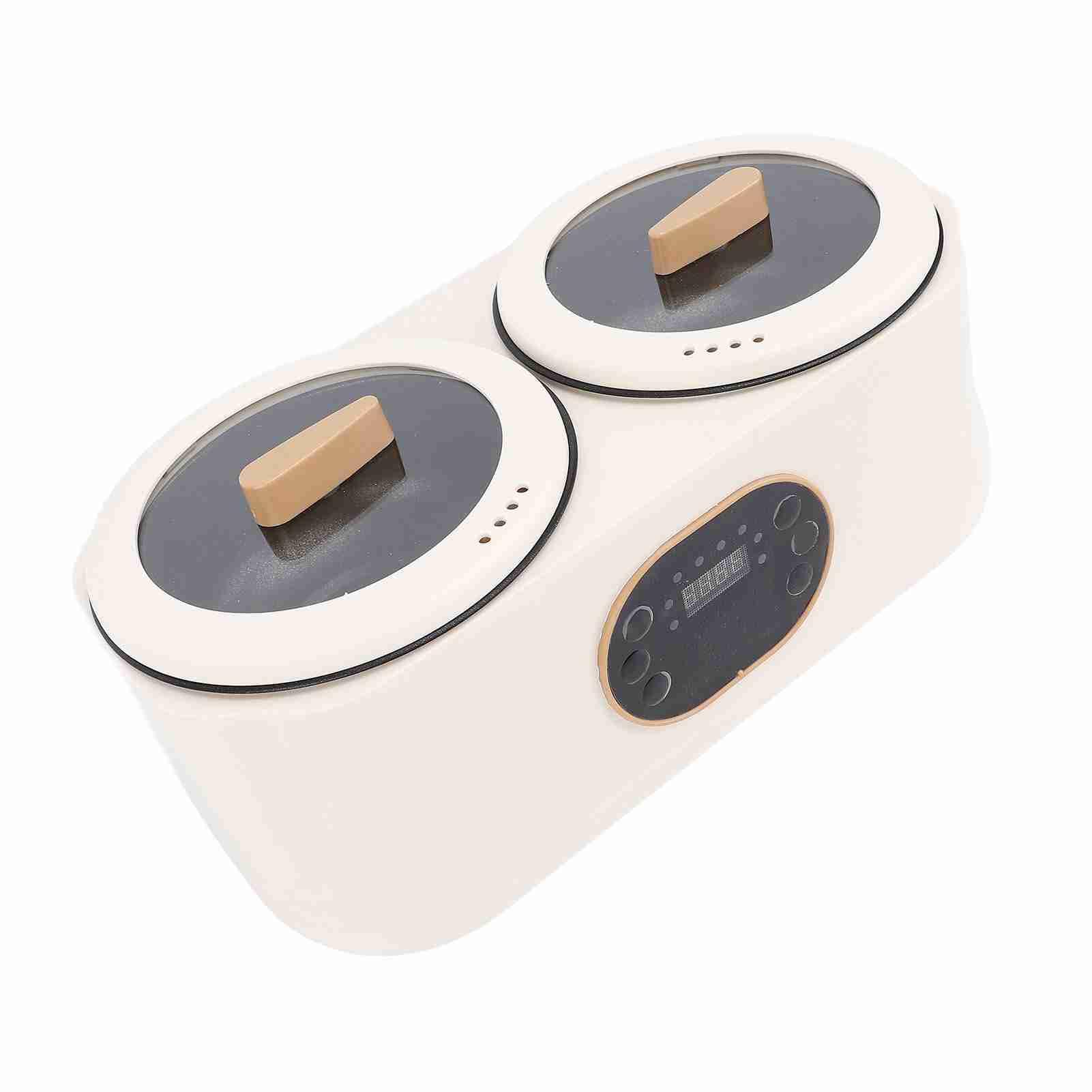 Bewinner Doppelliner-Reiskocher, 6-in-1-Multifunktions-Elektrokochtopf mit Abnehmbarem Deckel und 2 Innentöpfen Zum Gleichzeitigen Kochen, Dämpfen, Suppen, Eintopf, Automatisches Warmhalten, Berühren