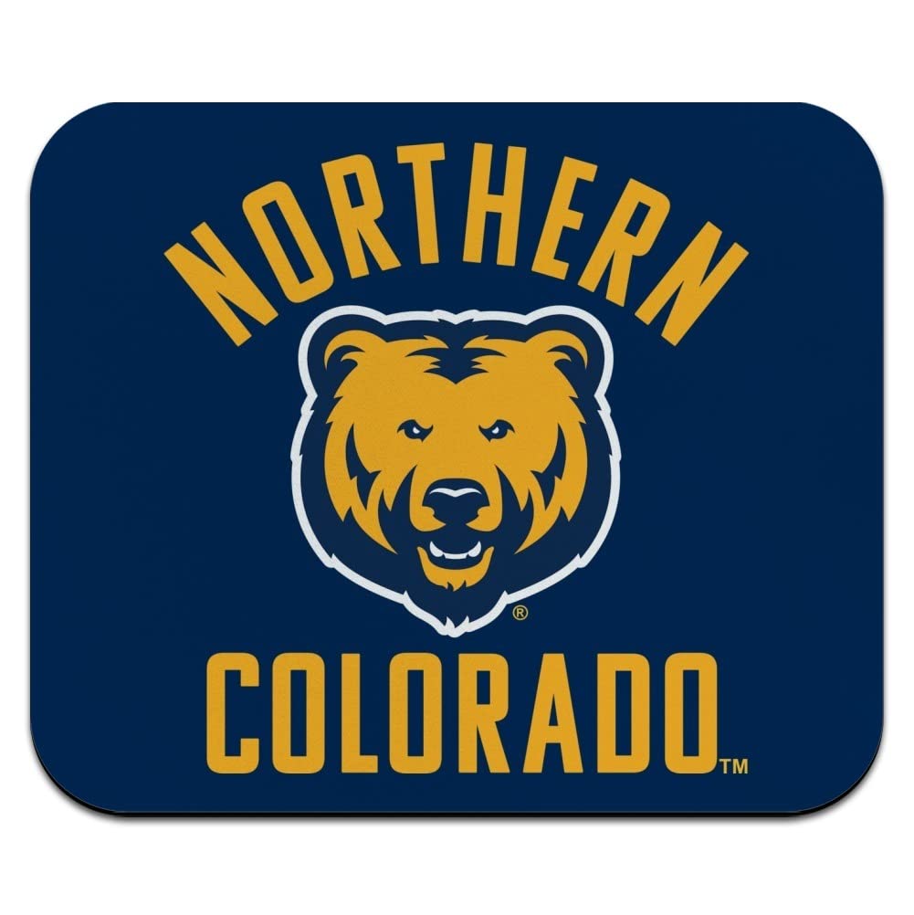 Northern Colorado Bears Logo Low Profile Thin Mouse Pad Mousepad