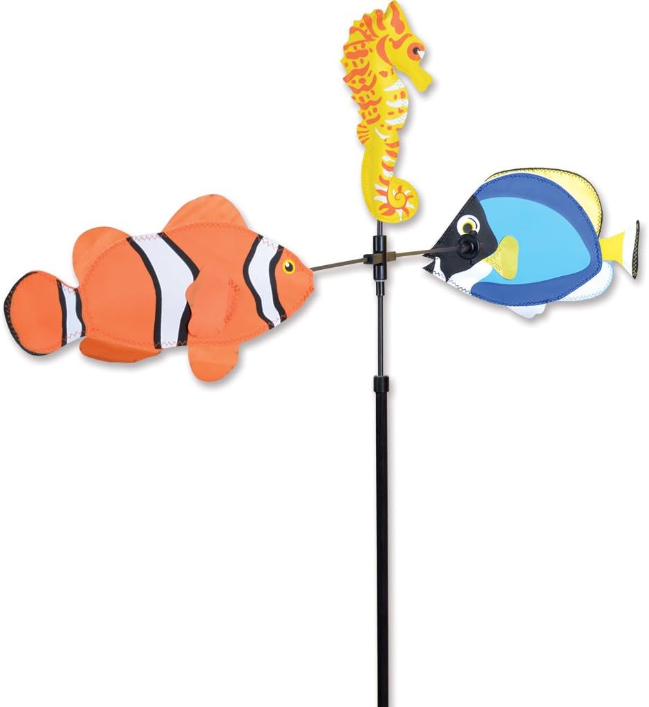 Premier Kites Single Tier Carousel Spinner | Great for Yard and Garden Decoration | Parent