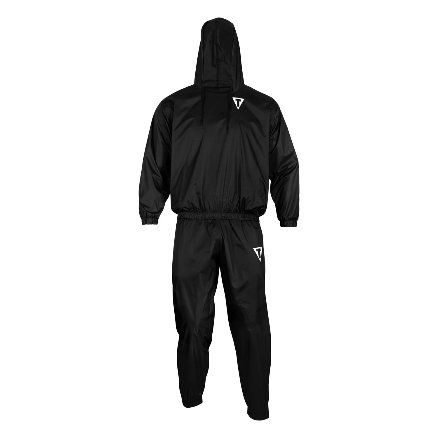 Title Boxing Hooded Sauna Suit (Black, X-Large)