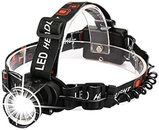 CrazyFire Best LED Headlamp,1600 Lumens XML-T6 CREE Hunting LED Headlamp,Zoomable 3 Modes Runners Headlamp for Outdoor Reading,Hiking,Camping,Running,Jogging,Climbing,Fishing,Hunting(Black)