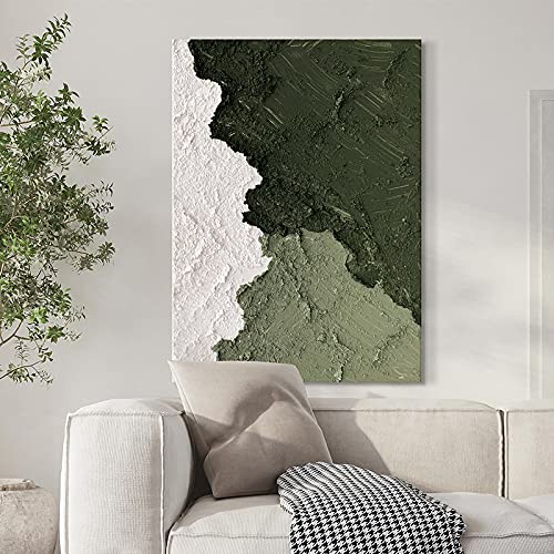 Amazon｜アートパネル森の緑のテクスチャ抽象北欧の緑の絵画インテリア