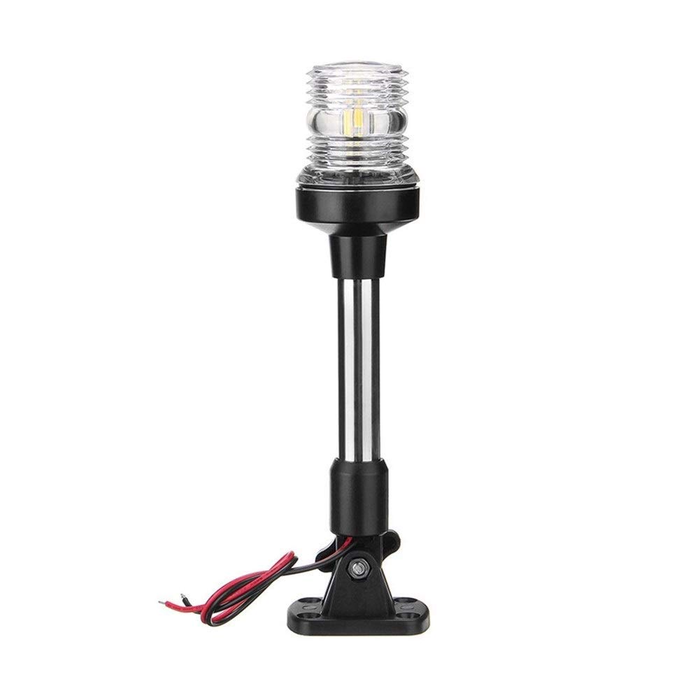 Piega Verso Il Basso PORTATO Luce di Navigazione per Barca da Yacht Stern Anchor Light 12-24V 25cm Barca Marina Segnale di Navigazione DaJiKan
