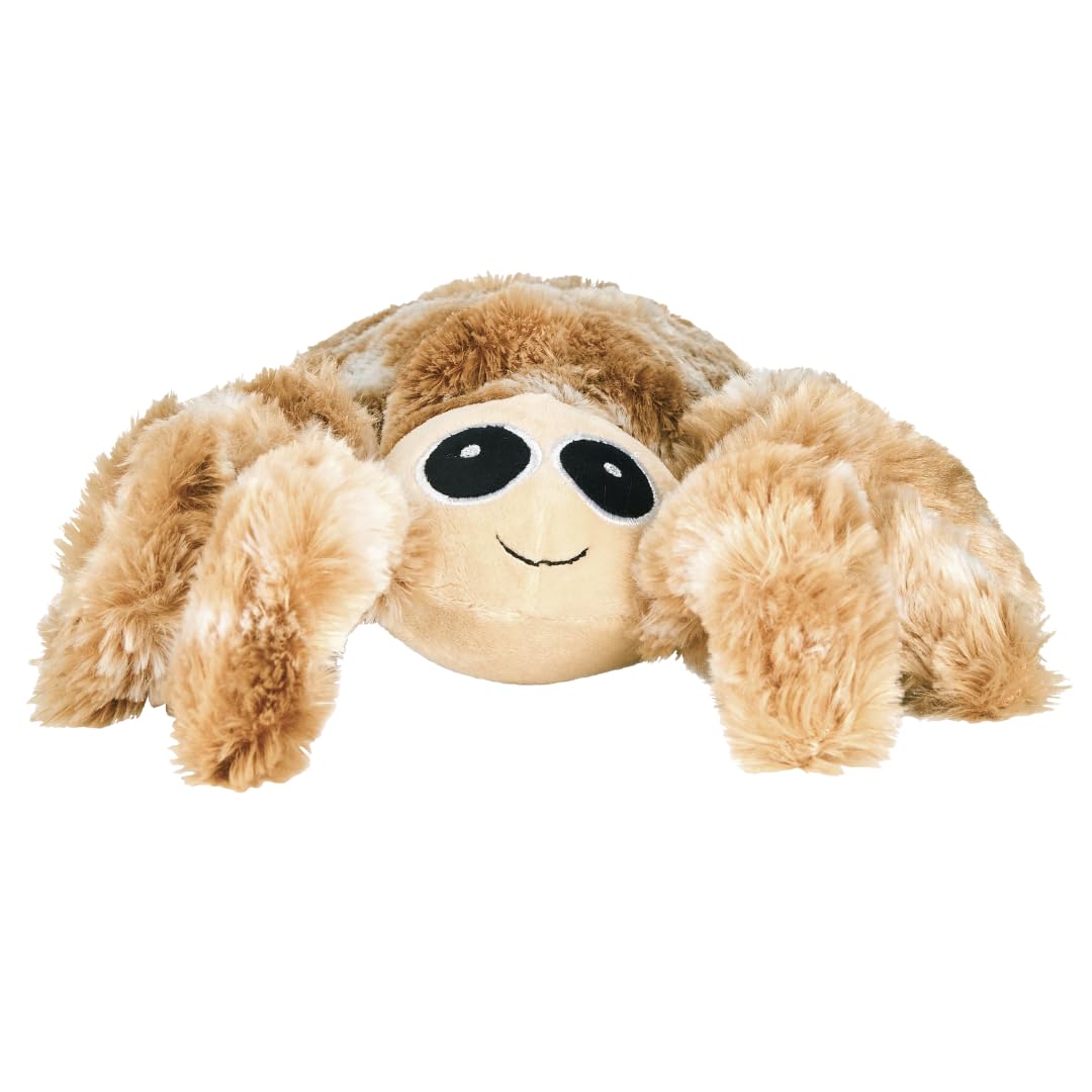 Spidey the Spider - Microwavable & Weighted Plush Stuffed Animal - Heated Plushie for Comfort & Warmth - Cute, Soft, Comforting Toy for Adults & Children (Boys, Girls, & Toddlers) by Warm Pals