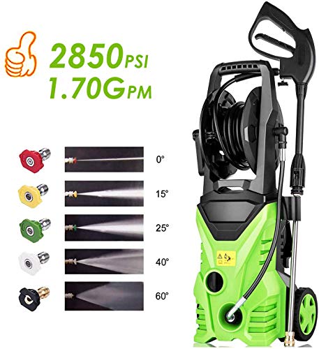 Homdox 28P50 Electric Pressure Power Washer 1.7GPM High Pressure Power Washer 1800W Machine