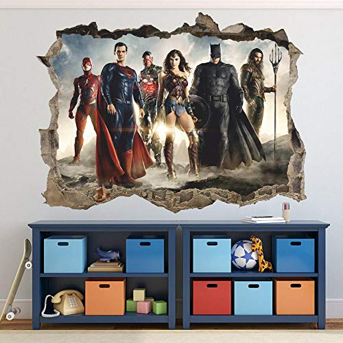 "muursticker Justitie 3d muursticker muursticker, verwijderbare vinylsticker"-60 * 90CM - Image 3