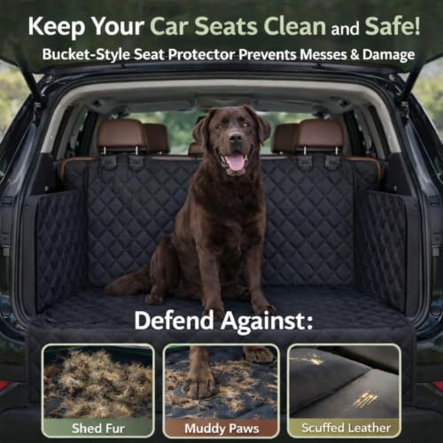 Lona protectora de maletero BMW X5 E70 F15 2007-2019 para perros y carga 7