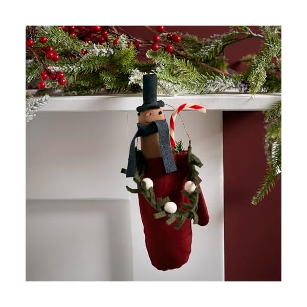 Primitives by kathy snowman mitten doll  urban country home decor