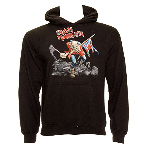 Image of Iron Maiden Trooper Hoodie (Black) - Medium