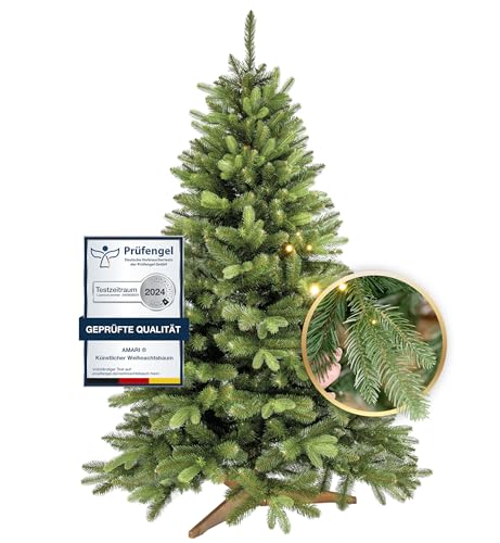 Amari ® Naturgetreuer Künstlicher Weihnachtsbaum 180cm - Tannenbaum...