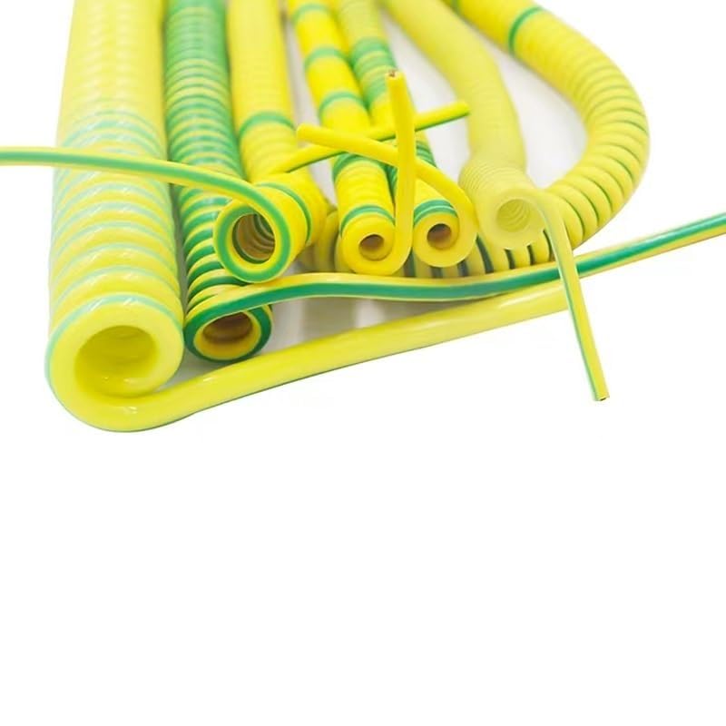 Cable extensible 5 metros 9AWG anti enredos para alimentación industrial de 6mm2 5