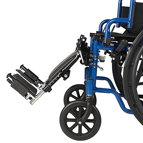Encarefor Wheelchair Elevating Legrests ,Composite Footplates With Padded Calf Supports,For Standard Wheelchairs,1 Pair thumb #1