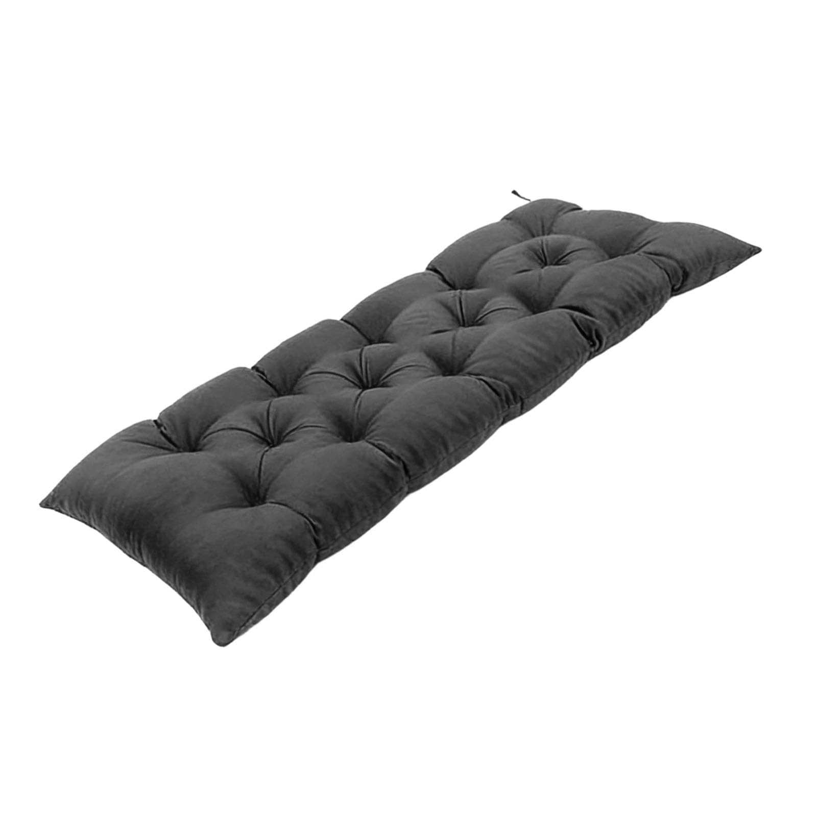 Kaeltsyn Patios Swing Cushion Polyester Fiber Filled with Nonslip Strap for Comfortable Fit Waterproof Swing Seat Pad