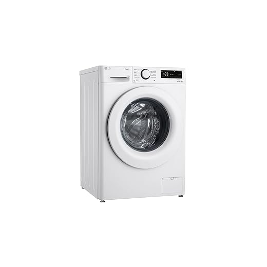 LG F2WV3058N3W - Lavadora 8,5kg, Carga Frontal, AI Direct Drive, 1400 RPM, con Inteligencia Artificial, Serie 305, Reduce Arrugas, Limpieza y Cuidado de Ropa, Color Blanco