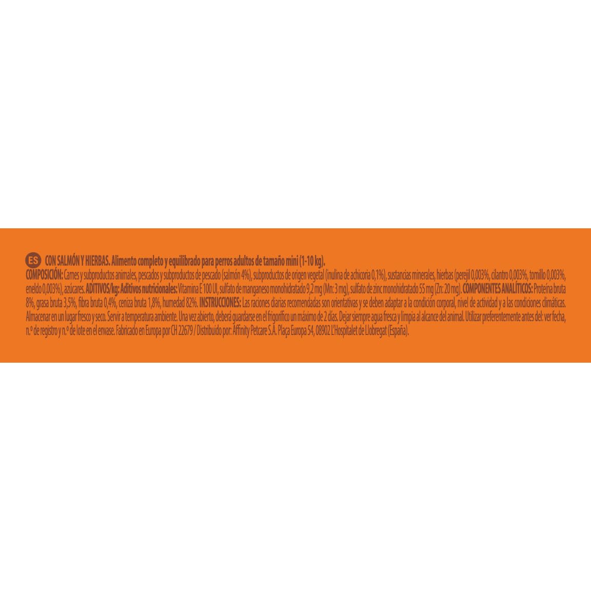 Nature's Variety Bocaditos en Salsa - Comida Húmeda para Perros Mini con Salmón y Hierbas 24 x 100g