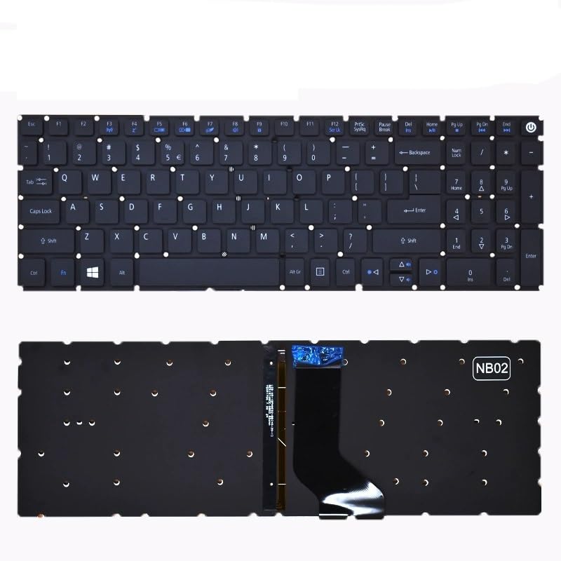 Clavier pour Acer E5-573 rétroéclairé et de remplacement