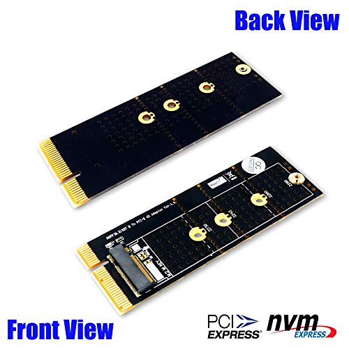 Andoer M.2 NVME M Chave SSD para conversor de placa adaptadora PCI-E 4X para PC Desktop com dissipad
