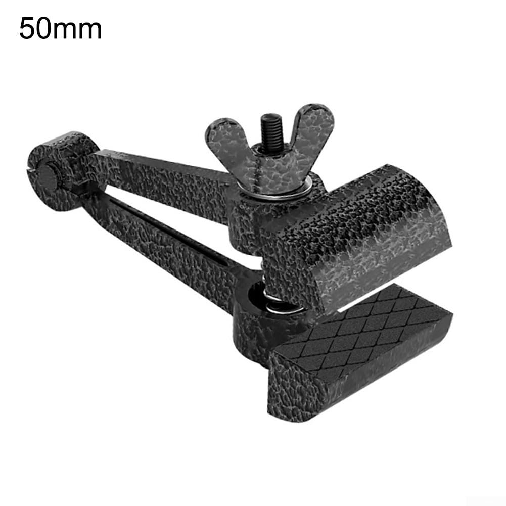 Morsa portatile regolabile 50 mm con scanalature antiscivolo per lavorazione piccoli componenti